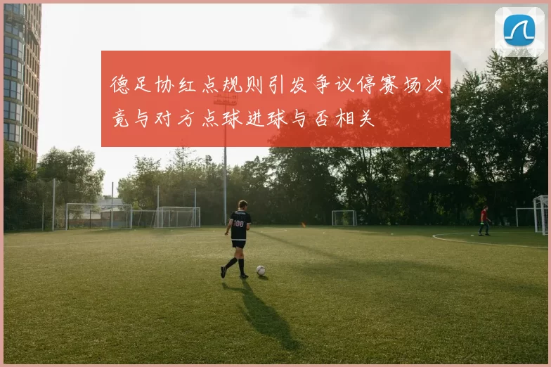 德足协红点规则引发争议停赛场次竟与对方点球进球与否相关