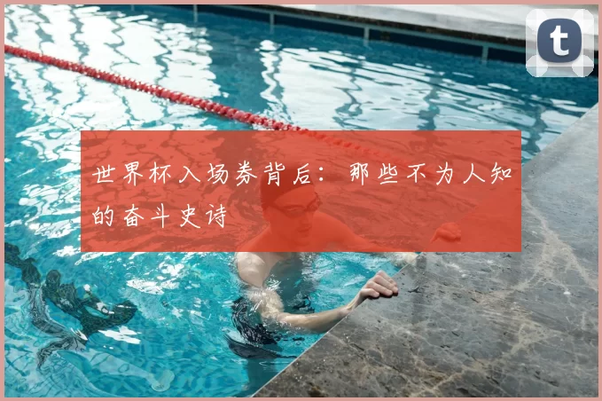 世界杯入场券背后:那些不为人知的奋斗史诗