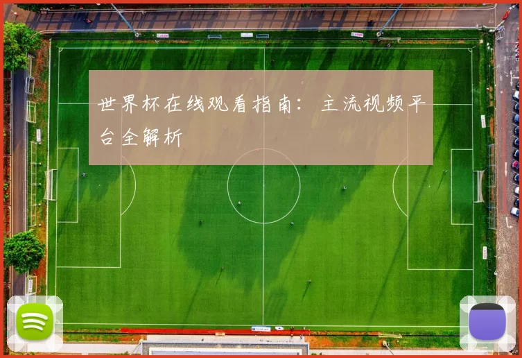世界杯在线观看指南:主流视频平台全解析