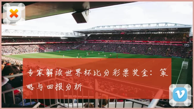 专家解读世界杯比分彩票奖金:策略与回报分析